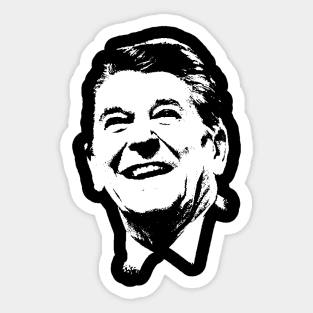 Ronald Reagan Portrait Sticker